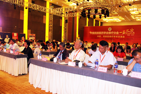 深圳市中医院佘瑞涛主任应邀参加中国民族医药学会蜂疗分会学术年会