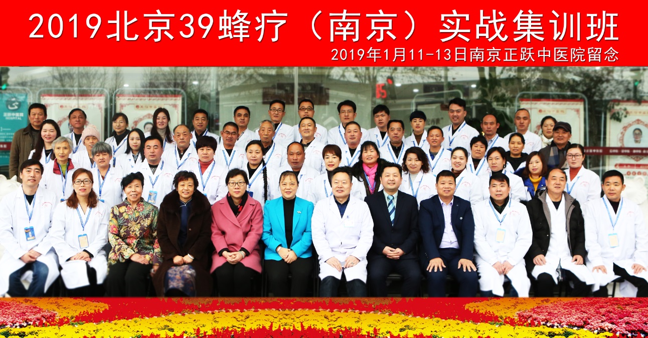 2019年1.11~13南京蜂疗班集体合影